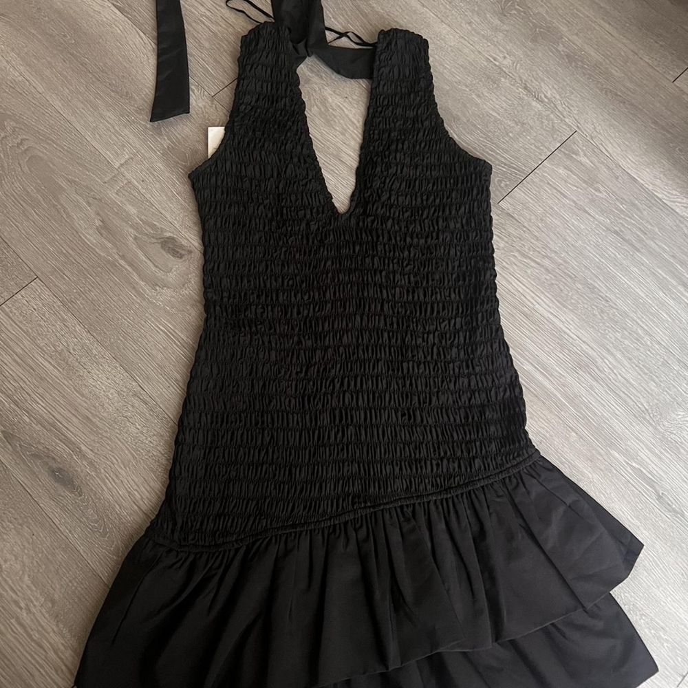 Zara Black High Low Dress